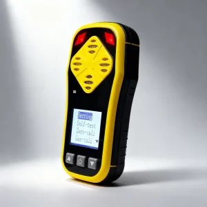 Portable 4 in 1 Multi Gas Detector for Industry Use Sound Light Vibration Alarm Battery Operated NH3 Combustible Gas Detector