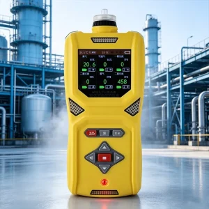 Portable 6-in-1 Gas Detector LEL CO O2 H2S CO2 NO for Petroleum Extraction, Coal Mines, Cargo Holds, and Hazardous Materials Storage