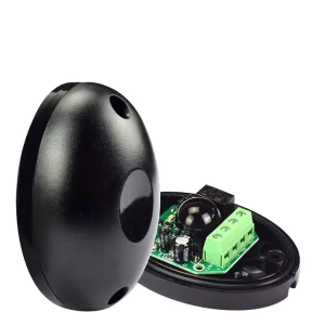 Portable ABS Infrared Beam Sensor, Single Photoelectric Detector, Active IR Alarm Host for Security System, GSM Network
