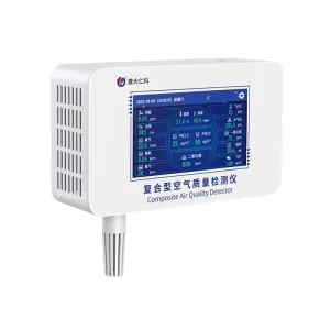 Portable Air Pollution Gas Monitor PM2.5 CO2 Meter RS485 Wi-Fi 9-in-1 Air Quality Monitor