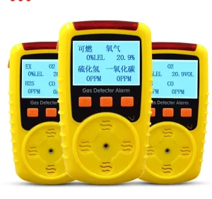 Portable Aluminum Alloy Zinc-Coated Multi-Gas Combustible Gas Leak Detector with Alarm