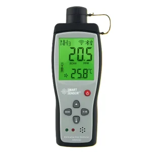 Portable Ammonia NH3 Gas Leak Detector 0 100ppm Range for Refrigeration Plant Safety
