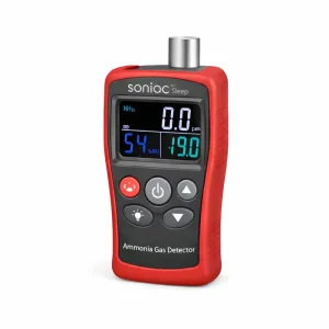 Portable Ammonia NH3 Smart Gateway 0 100ppm Detection Range Wi Fi Enabled Android OS AMOLED 2.0 2.9″ Screen for Farm Livestock