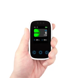 Portable CO Air Quality Monitor and Carbon Monoxide Alarm for Home and Camping