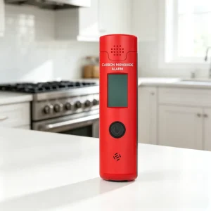 Portable CO Alarm Carbon Monoxide Detector Battery-Powered for Home