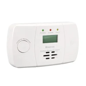 Portable Carbon Monoxide CO Detector Alarm with ABS Material EN50291 Certification for Home Security