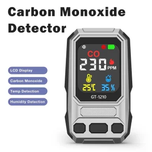 Portable Carbon Monoxide Detector and Home Safety Alarm