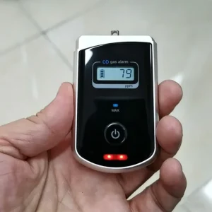 Portable Carbon Monoxide Detector for Travel with Audible and Visual Alarm for Home Car Camping and Tent
