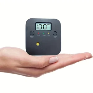 Portable Carbon Monoxide Detector with Digital Display, Battery Powered CO Alarm