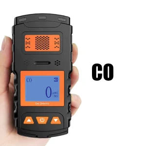 Portable Carbon Monoxide Detector with Sound Alarm Lithium Battery 0-1000 PPM for Home Car Camping and Travel