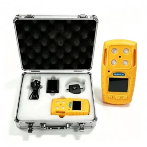 Portable Combustible Gas Detector with Intelligent Calibration for Mines