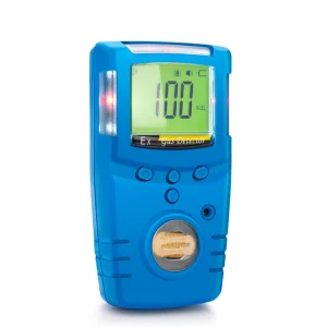 Portable Combustible LPG Gas Leak Detector and Monitor with Mini CO Detector, LCD Display and Explosion Alarm