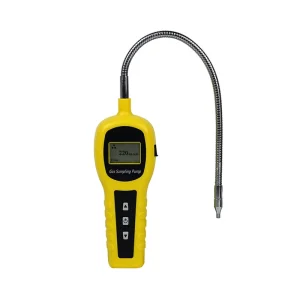 Portable Gas Alarm Detectors Use External Gas Sampling Pump Air Gas Inlet LCD Display Pump