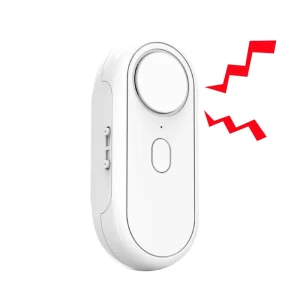 Portable Glass Break Window Door Alarm 5-Level Sensitivity Adjustable Anti-Theft Security with Adjustable Volume