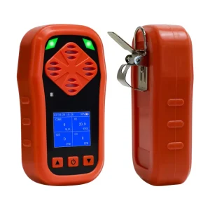 Portable Handheld Industrial 4 in 1 CO H2S O2 CH4 Gas Leak Detector with Alarming System