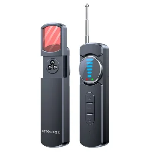 Portable Hidden Camera Detector AI Chip Anti-Spy Camera Finder RF GPS GSM Signal Scanner