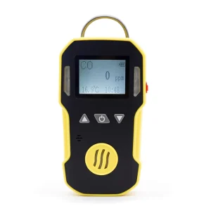Portable High Accuracy Single Gas Detector for Carbon Monoxide 10+ Hours Operating Time Light Sound Vibration Alarm
