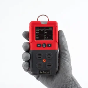 Portable LEL O2 CO H2S 4-in-1 Gas Detector for Confined Spaces