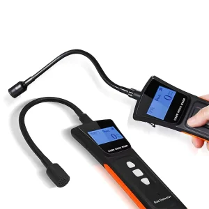 Portable LPG, LNG, and Natural Gas Leak Detector with Sound Alarm, ABS Plastic, 30s Response, Industrial