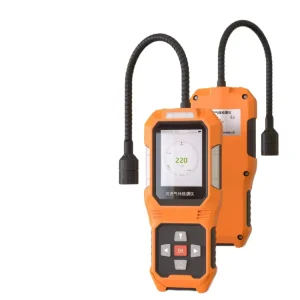 Portable LPG and Natural Gas Leak Detector with Color Display, Handheld Gas Analyzer