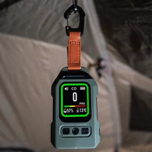 Portable Mini Carbon Monoxide CO Detector Alarm With Digital Display For Outdoor Camping Safety