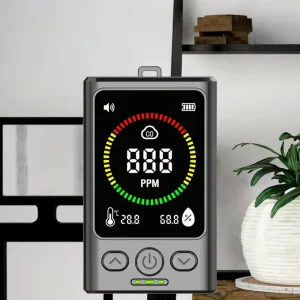 Portable Multi Gas Detector for CO & CH4 Indoor & Outdoor Air Quality Monitor Home & Office Use
