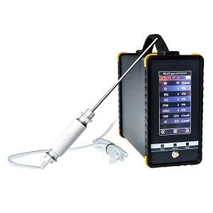 Portable Multi-Gas Detector for Flammable Toxic Combustible Radon Rn in Confined Spaces