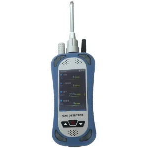Portable Multi-Gas Detector for Flammable and Toxic Gases and Oxygen with Light Alarm 3.7V 5600mAh Battery