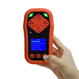 Portable Multi Gas Leak Detector 4 in 1 CO H2S O2 Combustible Gas Monitor with 2400mAh Battery 10H Type C Sound Light Alarm