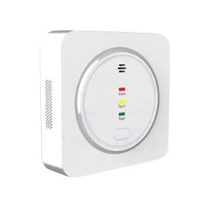 Portable Natural Gas Methane LPG Alarm Detectors with Backup Battery New Design for Home Made of Durable Plastic