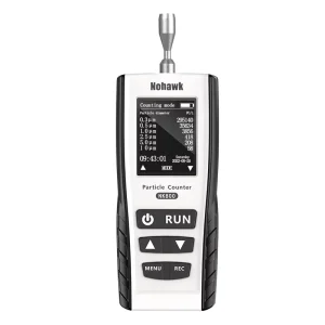 Portable Particle Counter Dust Particle Meter PM0.3 PM0.5 PM1 PM2.5 PM5 PM10 Air Quality Monitor