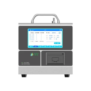 Portable Particle Counter and Industrial Dust Monitor with 28.3 L/min Flow Rate, Temperature and Humidity Sensor