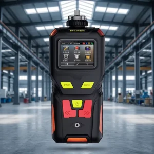 Portable Pump-Suction H2S Gas Detector for Toxic and Combustible Gases