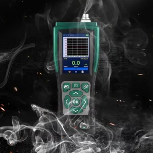 Portable Pump-Suction Multi-Gas Detector for O2, CO, H2S, CO2, NH3 and CFCs
