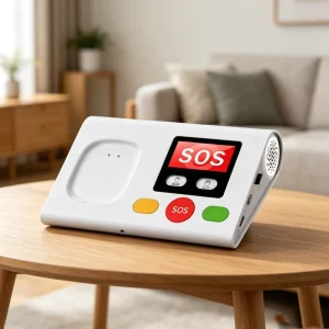Portable Senior Telecare Console One-Click SOS Alarm Two-Way Calling Emergency Call Device