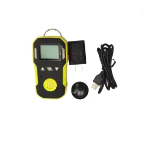 Portable Single Gas Detector CO H2S O2 NH3 EX for Firefighter Personal Safety Monitor LCD Display Rechargeable Lithium Battery