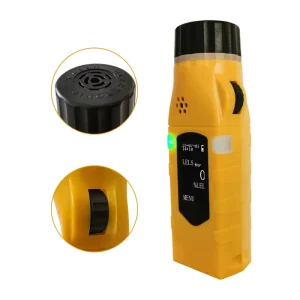 Portable Single Gas Detector Handheld Oxygen Monitor with Sound Light Alarm Data Logging via USB Charger