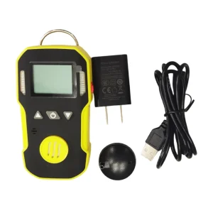 Portable Single Optional Gas Detector for Firefighter Personal Safety Limited Environment Rescue Rechargeable Battery
