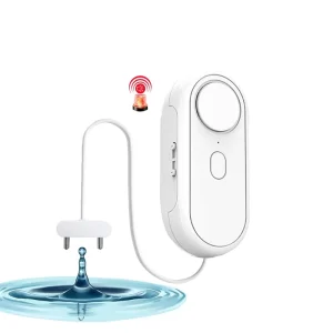 Portable Smart ABS Water Leak Sensor with Liquid Leakage, Overflow Level Detection
