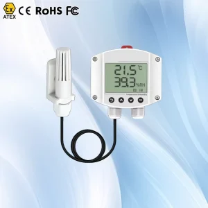 Portable Temperature and Humidity Gauge Meter Sensor
