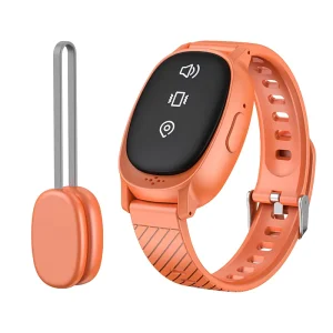 Portable Wireless Bedwetting Enuresis Alarm Watch Anti-Lost Urine Leak Detector with Vibration Light Reminder for Toddlers