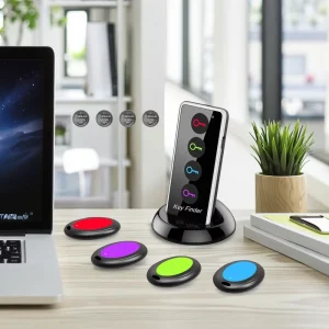 Portable Wireless Key Finder With Anti Loss Sound Alarm And Remote Control Custom Logo Personal Alarms For Anti Theft