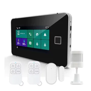 Portable Wireless Tuya Alarm System Siren PIR Motion Sensor Remote Controls Home Safety Supports WiFi 4G 3G GSM