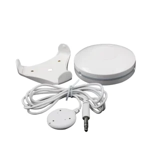 Portable Wireless WiFi Water Leakage Sensor Alarm CE White ABS Plastic