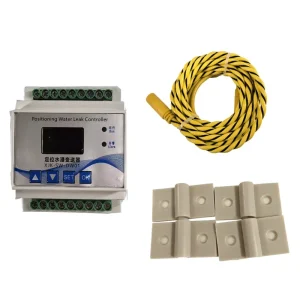 Positioning Water Leakage Detector RS485 with LCD Display Self-Test Alarm Output