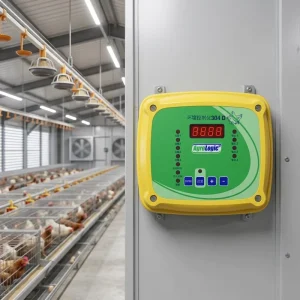 Poultry Automatic Temperature Humidity Ventilation Control Unit Climate Controller 607A-C