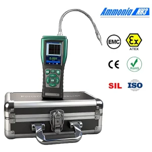 Poultry Farm Ammonia Gas Detector Pump Suction 0.1 ppm Portable NH3 Gas Analyzer for Livestock Chicken House