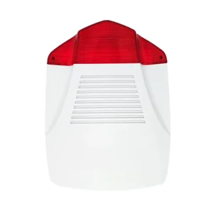 Professional Electronic Siren Strobe Alarm ABS Material Wall Mounted Firefighter 128dB Strobe Light