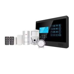 Professional GSM Alarm Host System with LCD Display and Touchkeypad Inicio GSM Sistema De Alarma
