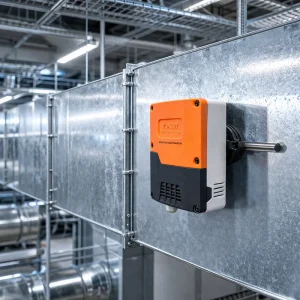 Professional In duct air Quality Monitor PM2.5 PM10 CO2 TVOC with CE WELL RESET LEED FCC ICES 1 Year Warranty